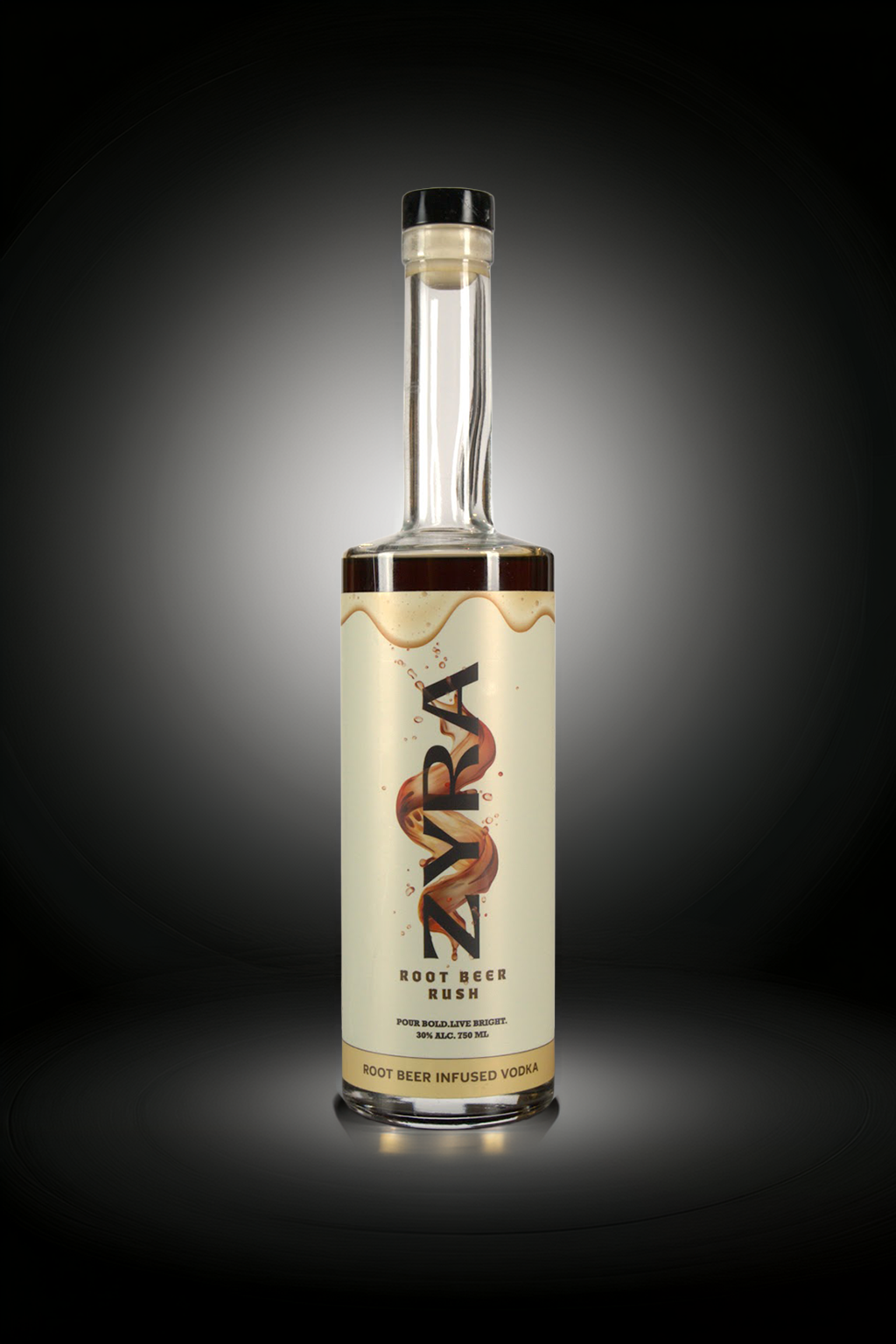 Zyra Vodka – Root Beer Rush (750 ml)